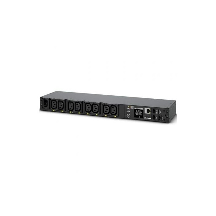Unidad de Distribución para Alimentación Cyberpower PDU41004/ 16A/ 8x IEC C13/ Formato RACK 1U | Accesorios
