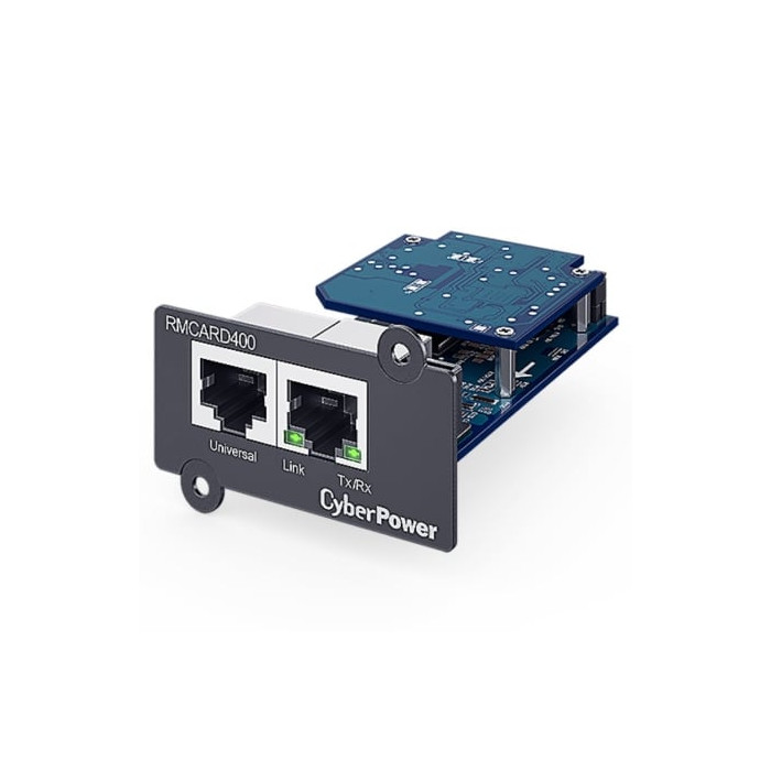 Tarjeta Gestión Remota Cyberpower RMCARD400/ RJ45/ compatible con Envirosensor | Accesorios