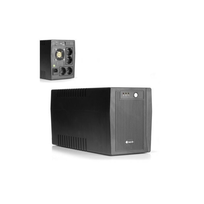 SAI Offline NGS Fortress 2000 V2/ 1500VA-900W/ 4 Salidas/ Formato Torre | SAI