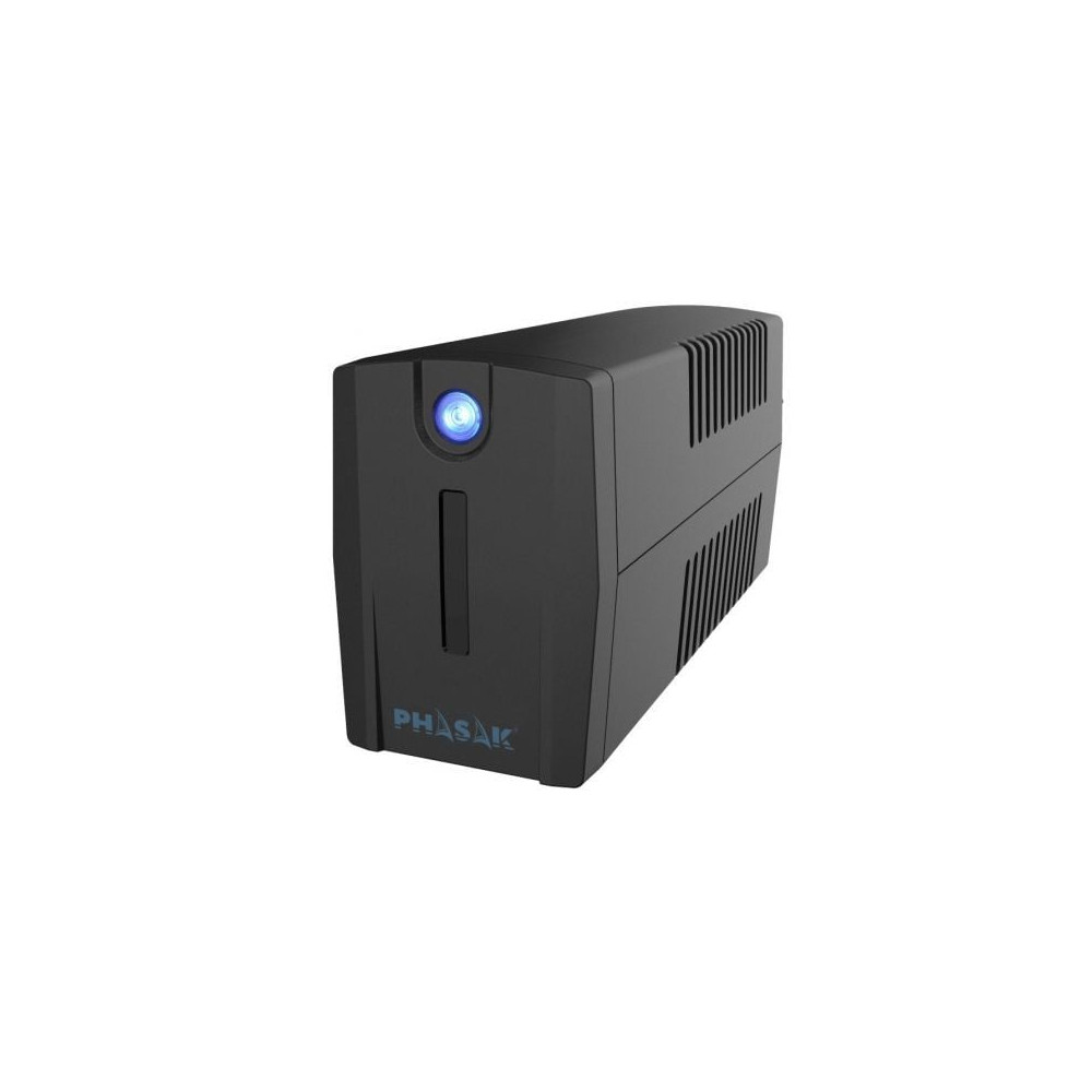 SAI Línea Interactiva Phasak Ottima 660 VA Interactive/ 660VA-360W/ 2 Salidas/ Formato Torre | SAI