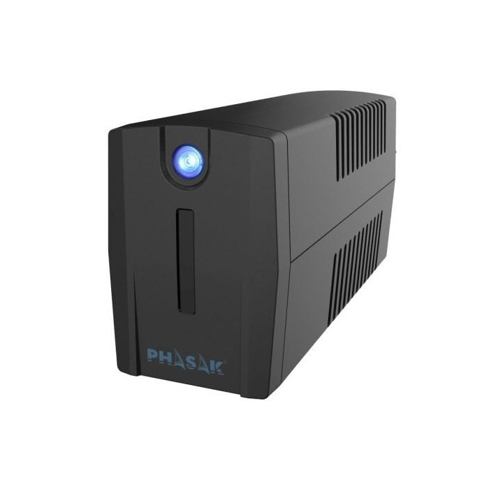 SAI Línea Interactiva Phasak Ottima 660 VA Interactive/ 660VA-360W/ 2 Salidas/ Formato Torre | SAI