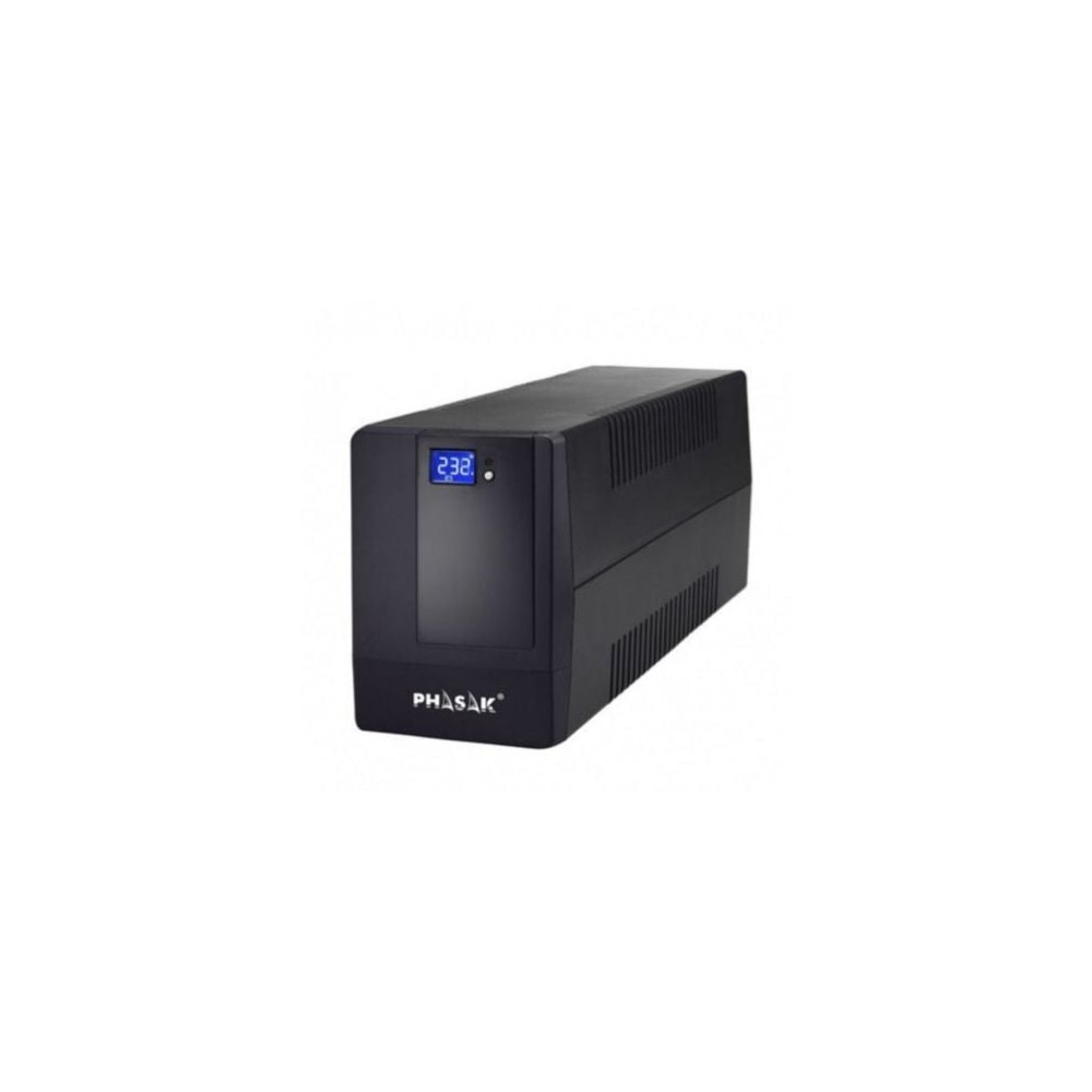 SAI Línea Interactiva Phasak 1000 VA LCD/ 1000VA/ 4 Salidas/ Formato Torre | SAI