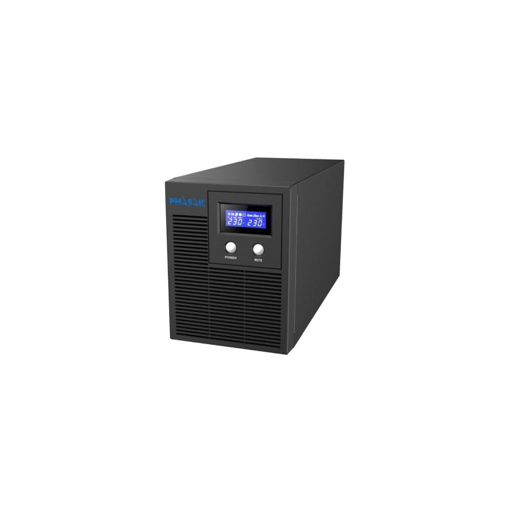 SAI Línea Interactiva Phasak Protekt 2160 VA/ 2160VA-1400W/ 4 Salidas/ Formato Torre | SAI