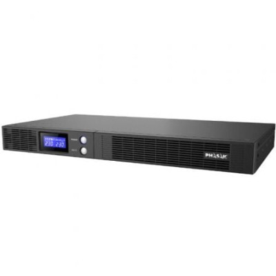 SAI Línea Interactiva Phasak Protekt Slim Rack/ 750VA-450W/ 4 Salidas/ Formato Rack | SAI