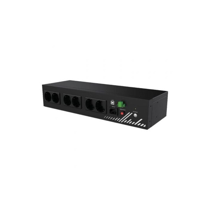 SAI Línea Interactiva Phasak Compact/ 800VA-480W/ 8 Salidas/ Formato Rack 2U | SAI