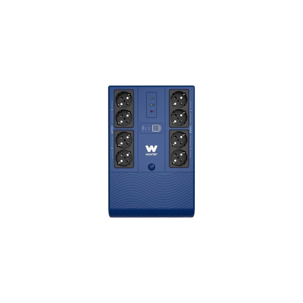 SAI Línea Interactiva Woxter Multibase UPS 1200 VA/ 1200VA-720W/ 8 Salidas/ Formato Torre | SAI