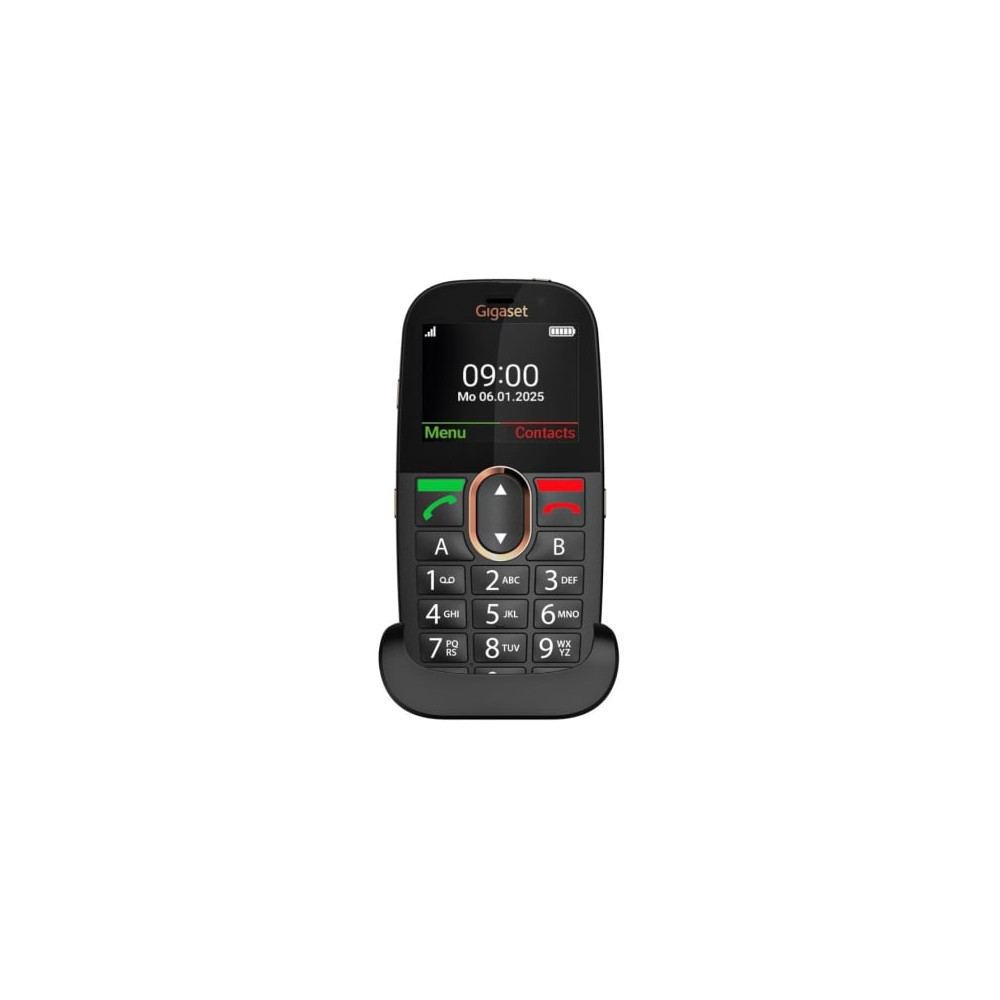 Teléfono Móvil Gigaset GL695 para Personas Mayores/ 4G/ Negro | Básicos