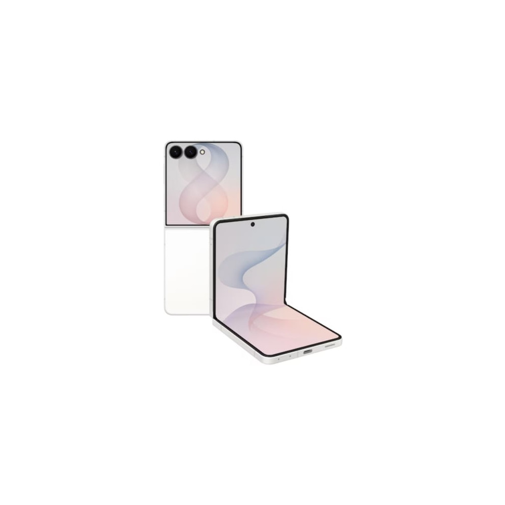 Smartphone Samsung Galaxy Z Flip8 12GB/ 512GB/ 6.9'/ 5G/ Blanco | Smartphones