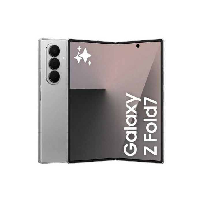 Smartphone Samsung Galaxy Z Fold7 12GB/ 512GB/ 8'/ 5G/ Gris Plata | Smartphones