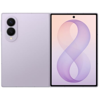 Smartphone Samsung Galaxy Z Fold8 12GB/ 512GB/ 7.6'/ 5G/ Lavanda | Smartphones