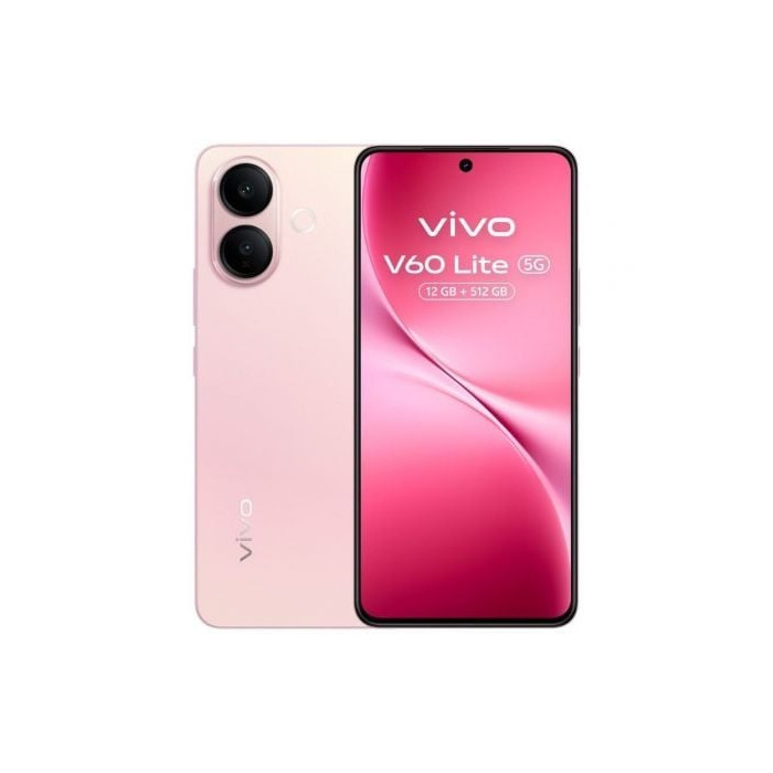 Smartphone Vivo V60 Lite 12GB/ 512GB/ 6.77'/ 5G/ Rosa | Smartphones