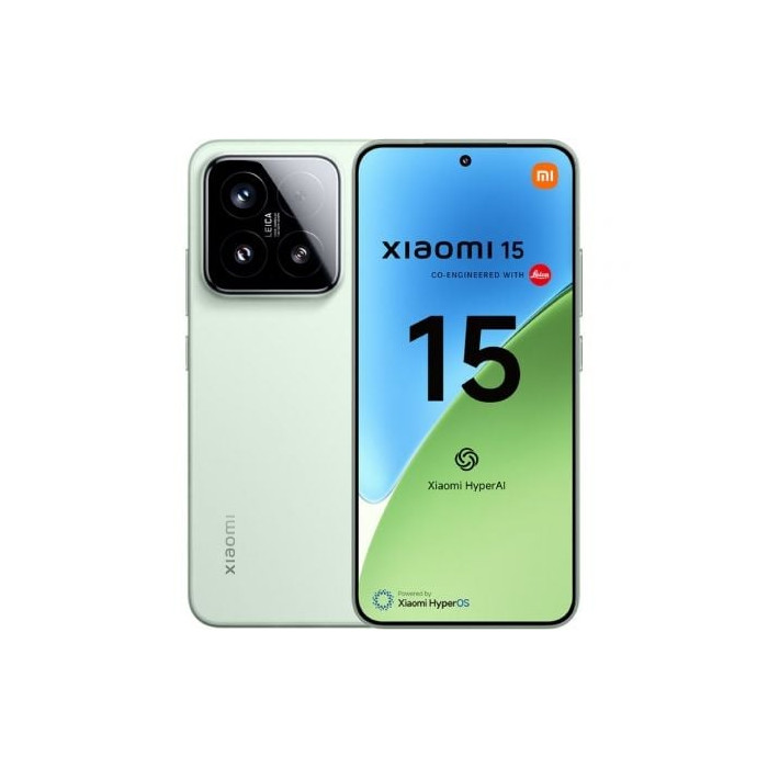 Smartphone Xiaomi 15 NFC 12GB/ 256GB/ 6.36'/ 5G/ Verde | Smartphones