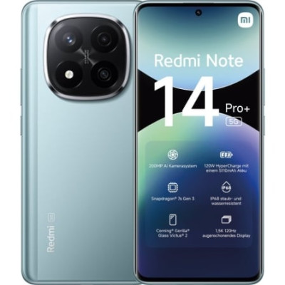 Smartphone Xiaomi Redmi Note 14 Pro+ 12GB/ 256GB/ 6.67'/ 5G/ Azul | Smartphones