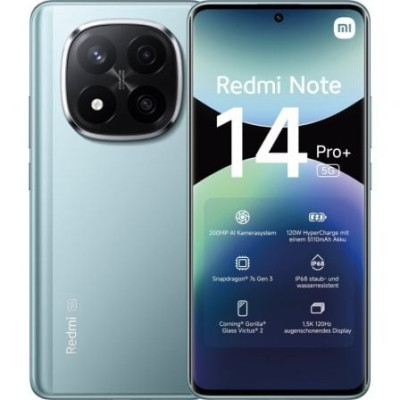 Smartphone Xiaomi Redmi Note 14 Pro+ 12GB/ 512GB/ 6.67'/ 5G/ Azul | Smartphones