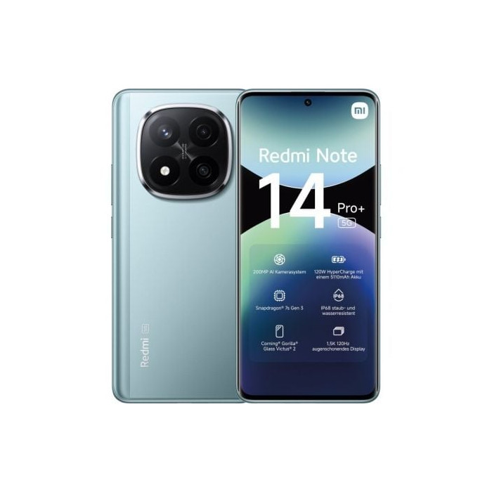 Smartphone Xiaomi Redmi Note 14 Pro+ 8GB/ 256GB/ 6.67'/ 5G/ Azul | Smartphones