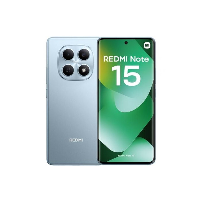 Smartphone Xiaomi Redmi Note 15 6GB/ 128GB/ 6.77'/ Azul Glaciar | Smartphones