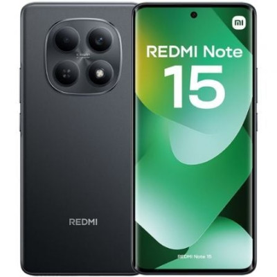 Smartphone Xiaomi Redmi Note 15 8GB/ 128GB/ 6.77'/ Negro | Smartphones