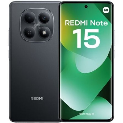 Smartphone Xiaomi Redmi Note 15 8GB/ 256GB/ 6.77'/ Negro | Smartphones