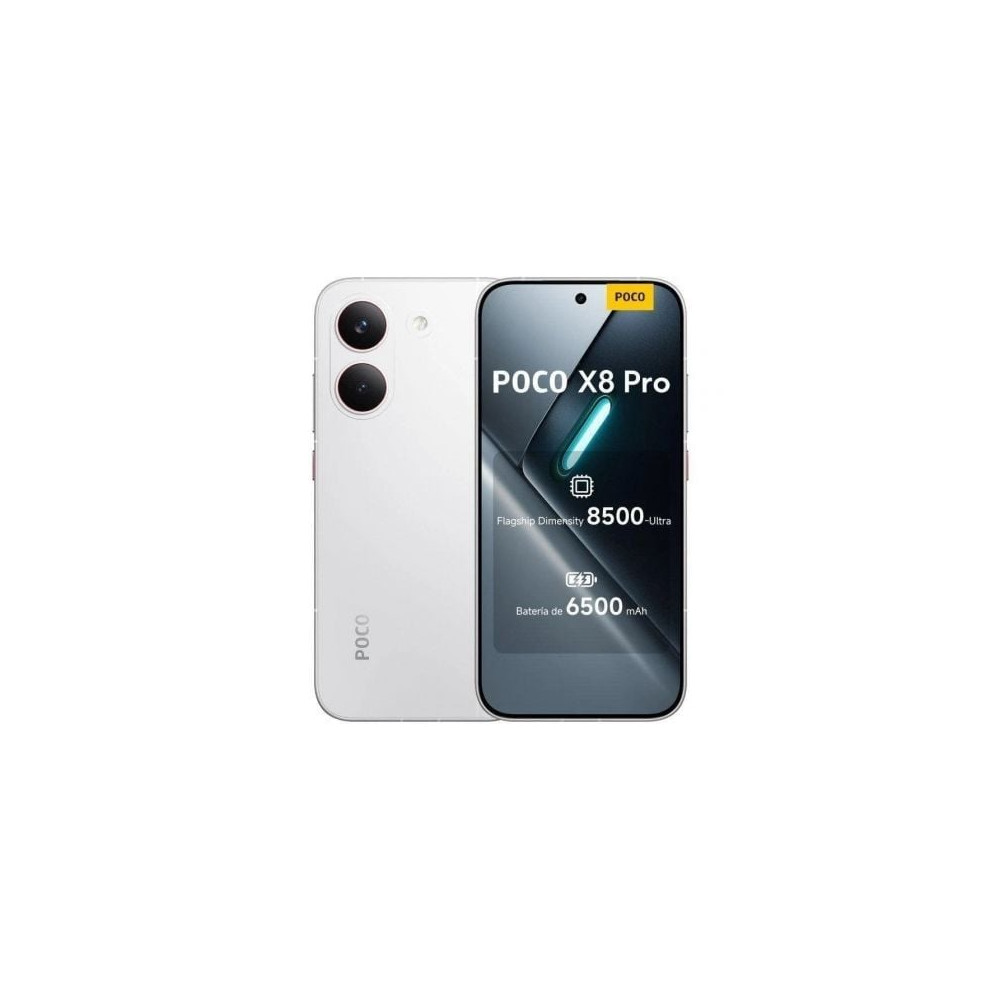 Smartphone Xiaomi POCO X8 Pro 8GB/ 512GB/ 6.59'/ 5G/ Blanco | Smartphones