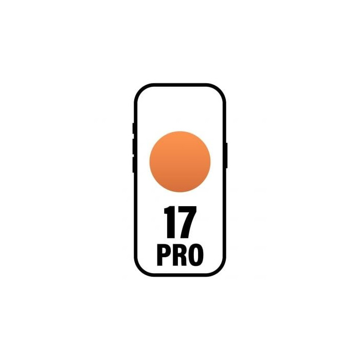 Smartphone Apple iPhone 17 Pro 256GB/ 6.3'/ 5G/ Naranja Cosmico | Smartphones