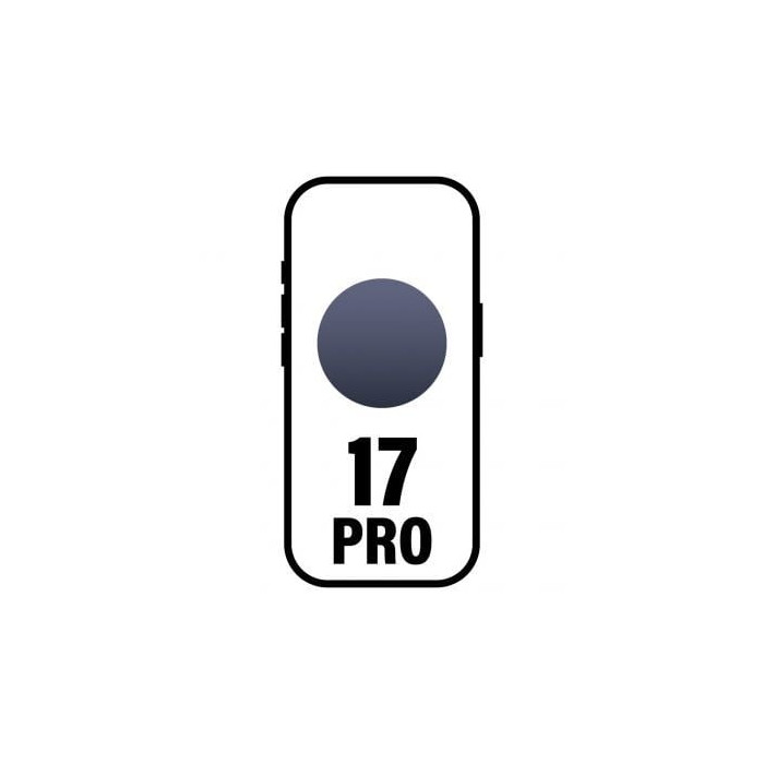Smartphone Apple iPhone 17 Pro 512GB/ 6.3'/ 5G/ Azul Oscuro | Smartphones