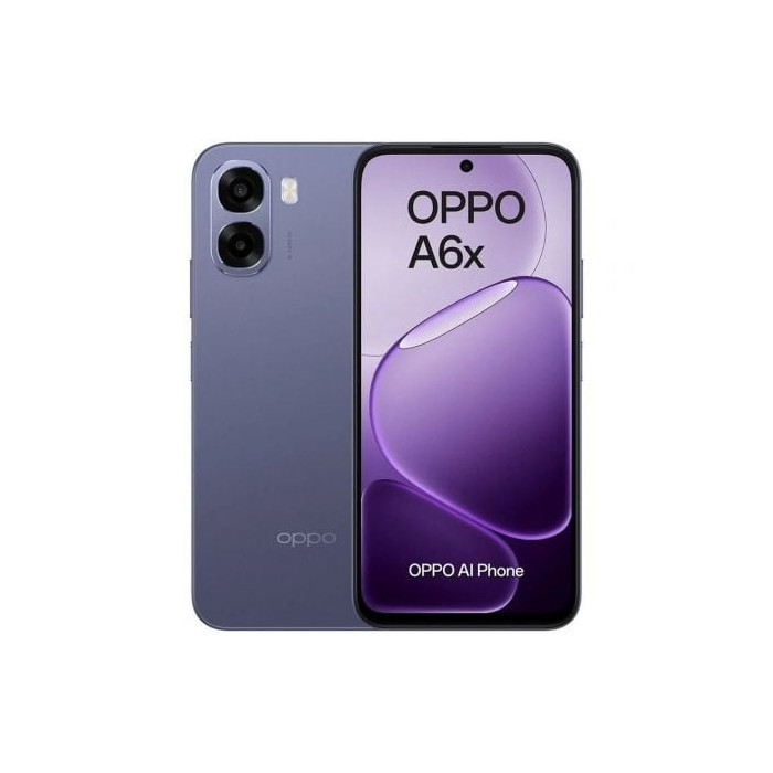 Smartphone Oppo A6x 4GB/ 128GB/ 6.75'/ Púrpura | Smartphones