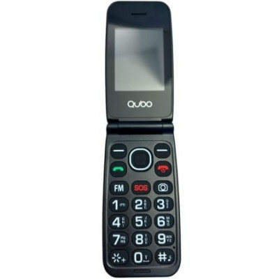 Teléfono Móvil Qubo NEONW-BK 4G para Personas Mayores/ Negro | Básicos