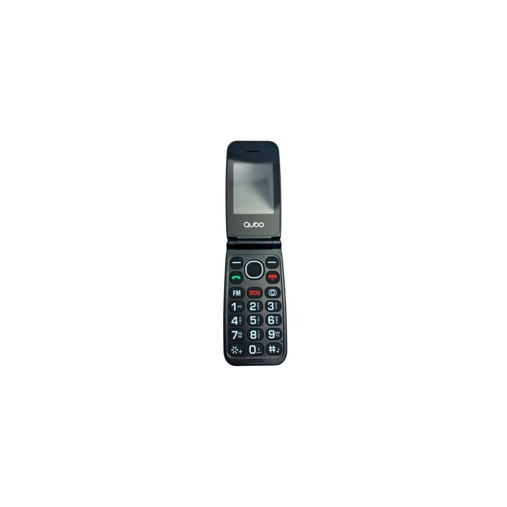 Teléfono Móvil Qubo NEONW-BK 4G para Personas Mayores/ Negro | Básicos
