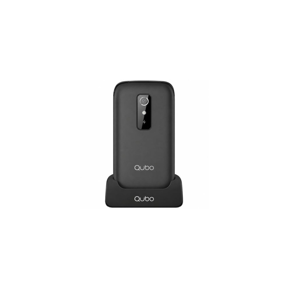 Teléfono Móvil Qubo P-220BKC 4G para Personas Mayores/ Negro | Básicos