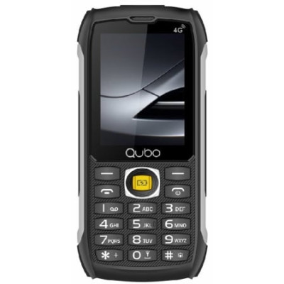 Teléfono Móvil Rugerizado Qubo ST-002 para Personas Mayores/ Negro | Básicos
