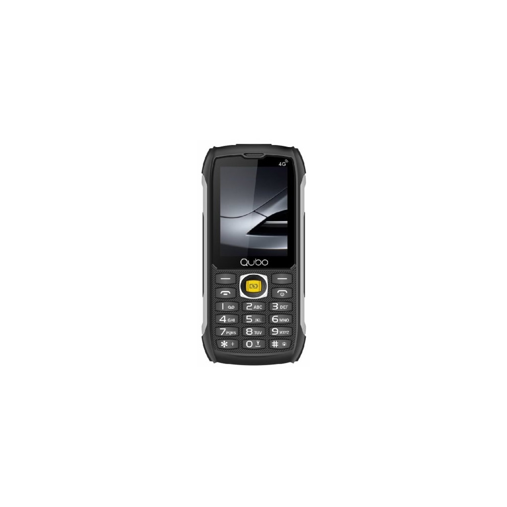 Teléfono Móvil Rugerizado Qubo ST-002 para Personas Mayores/ Negro | Básicos