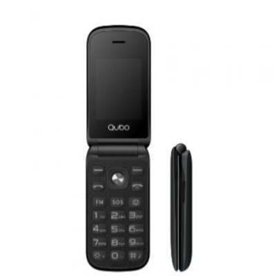 Teléfono Móvil Qubo X-209 4G para Personas Mayores/ Negro | Básicos