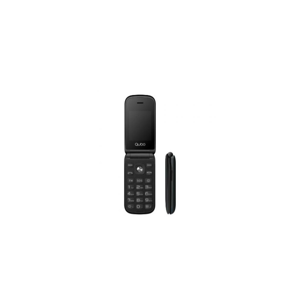 Teléfono Móvil Qubo X-209 4G para Personas Mayores/ Negro | Básicos