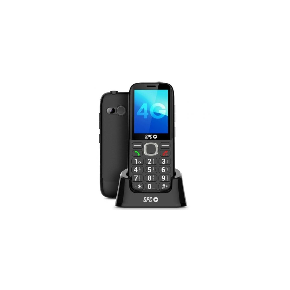 Teléfono Móvil SPC Fortune 2 Max 4G para Personas Mayores/ Negro | Básicos