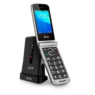 Teléfono Móvil SPC Prince 4G para Personas Mayores/ Negro | Básicos