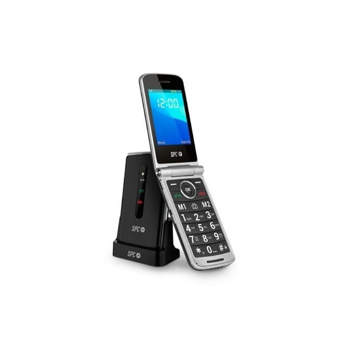 Teléfono Móvil SPC Prince 4G para Personas Mayores/ Negro | Básicos