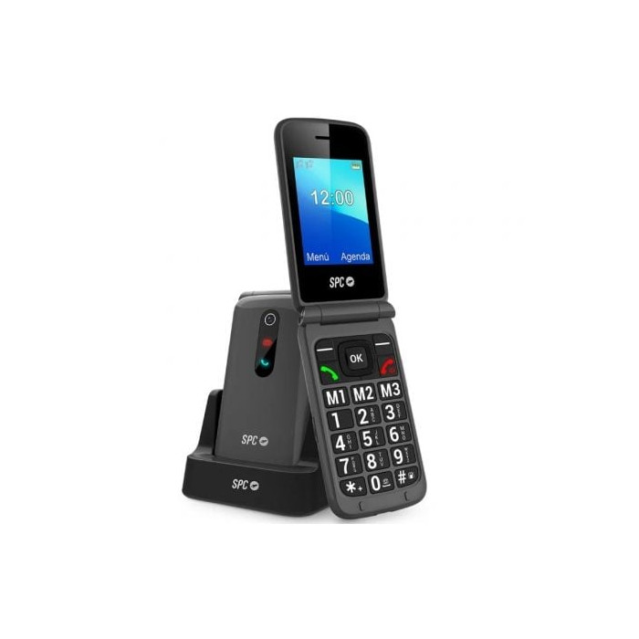 Teléfono Móvil SPC Stella 3 para Personas Mayores/ 4G/ Negro | Básicos