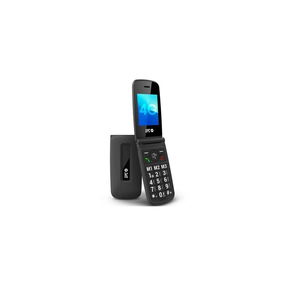 Teléfono Móvil SPC Titan 2 para Personas Mayores/ 4G/ Negro | Básicos