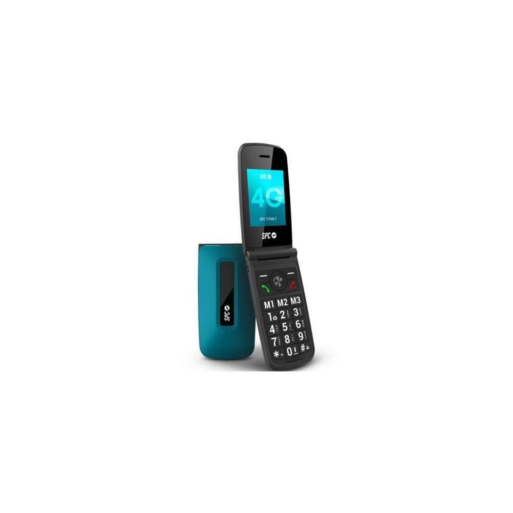 Teléfono Móvil SPC Titan 2 para Personas Mayores/ 4G/ Azul | Básicos
