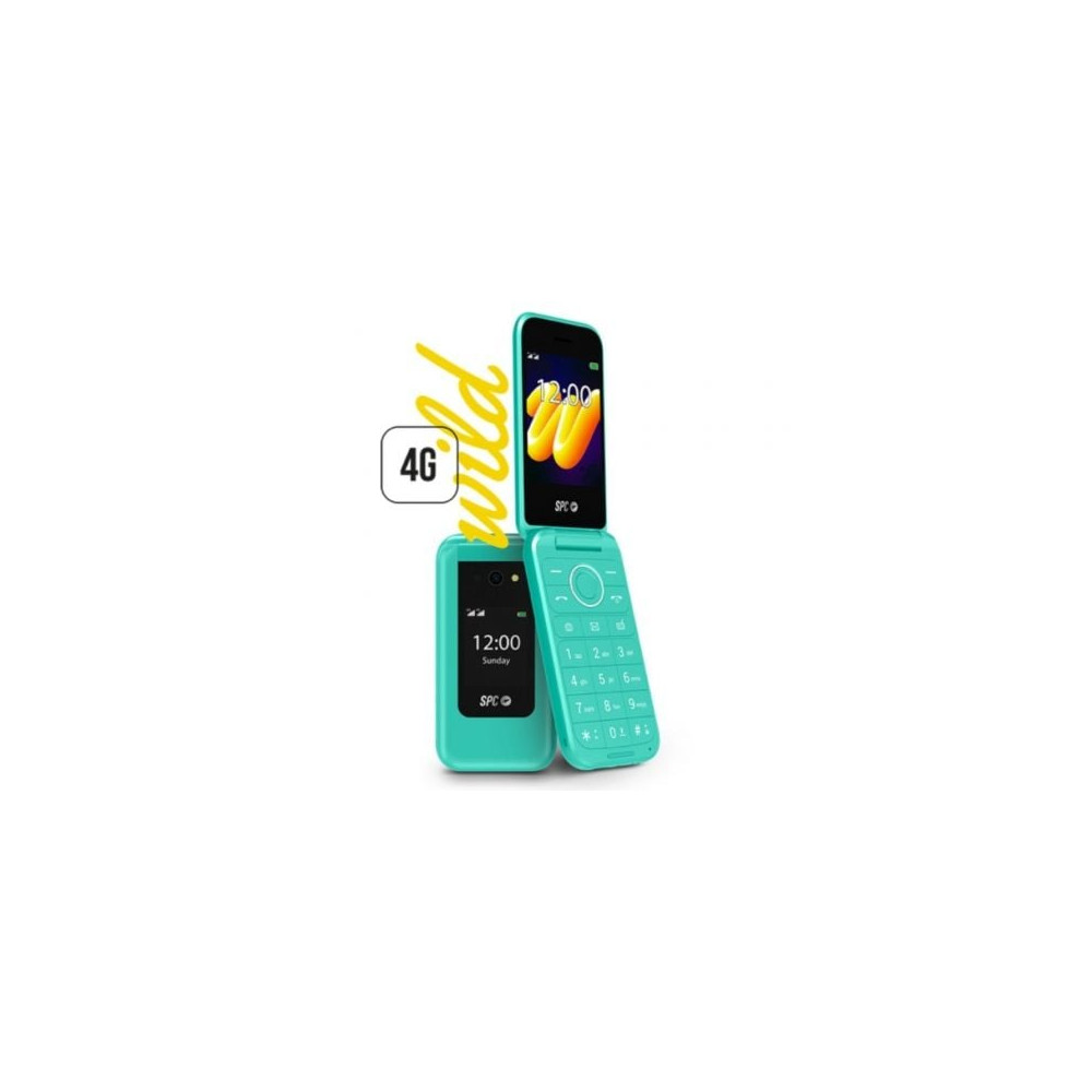 Teléfono Móvil SPC WILD para Personas Mayores/ 4G/ Verde | Básicos