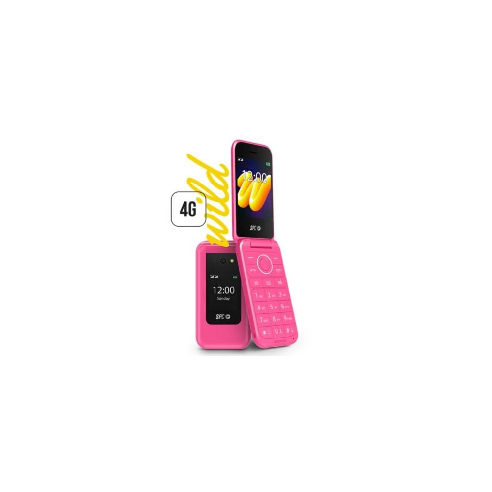 Teléfono Móvil SPC WILD para Personas Mayores/ 4G/ Rosa | Básicos
