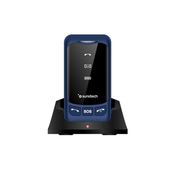 Teléfono Móvil Sunstech CELT25BL para Personas Mayores/ Azul | Básicos
