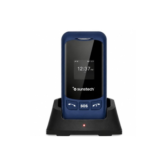 Teléfono Móvil Sunstech CELT26 para Personas Mayores/ Azul | Básicos