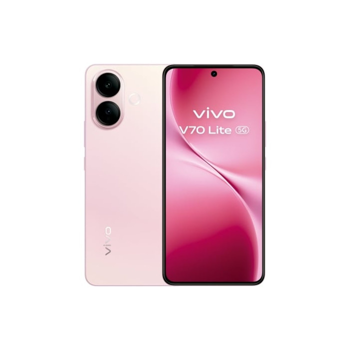 Smartphone Vivo V70 Lite 6GB/ 256GB/ 6.77'/ 5G/ Rosa | Smartphones