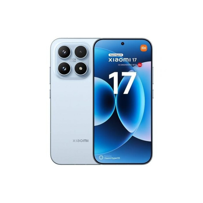 Smartphone Xiaomi 17 12GB/ 512GB/ 6.3'/ 5G/ Azul | Smartphones