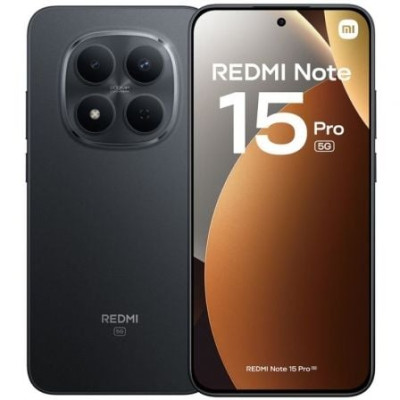 Smartphone Xiaomi Redmi Note 15 Pro 8GB/ 256GB/ 6.83'/ 5G/ Negro | Smartphones