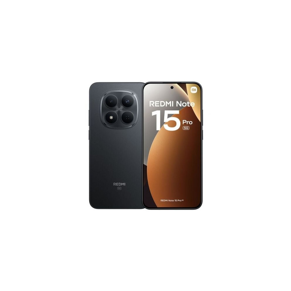 Smartphone Xiaomi Redmi Note 15 Pro 8GB/ 256GB/ 6.83'/ 5G/ Negro | Smartphones