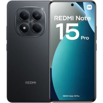 Smartphone Xiaomi Redmi Note 15 Pro 8GB/ 256GB/ 6.83'/ Negro | Smartphones
