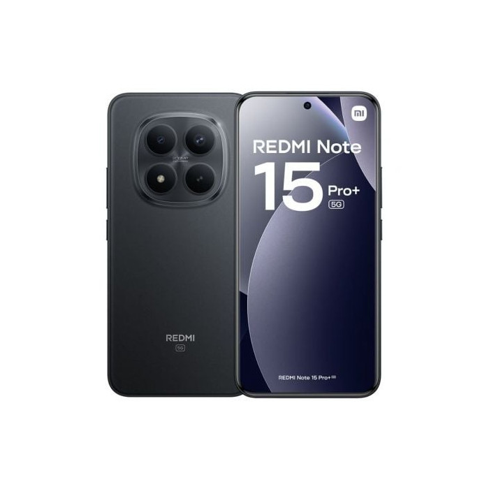 Smartphone Xiaomi Redmi Note 15 Pro Plus 12GB/ 512GB/ 6.83'/ 5G/ Negro | Smartphones