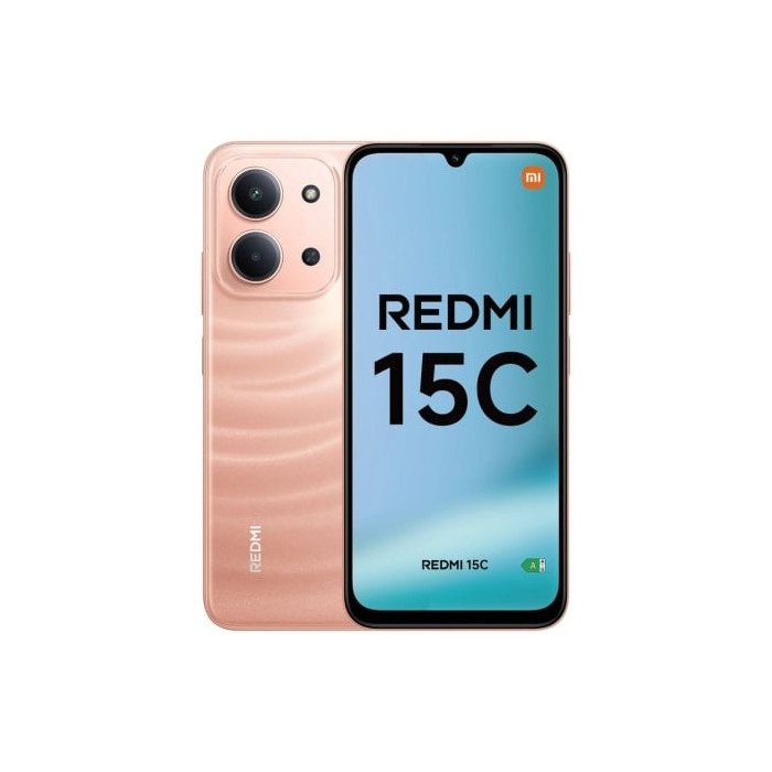 Smartphone Xiaomi Redmi 15C 4GB/ 128GB/ 6.9'/ Naranja | Smartphones